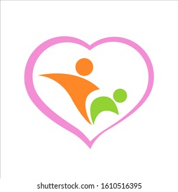 Community care template vector icon