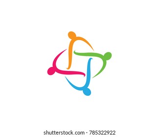Community care vector icon illustration design 