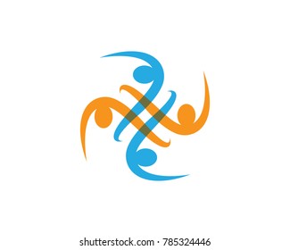 Community care vector icon illustration design 