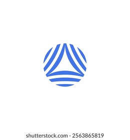 Community circle Logo Icon Design Vector unity. abstract line vector design illustration.