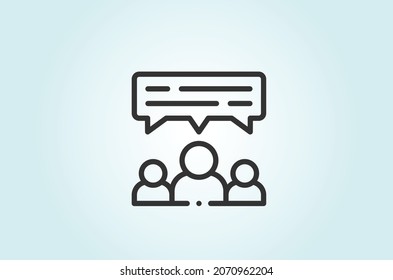 Diseño vectorial de icono Eventos de la comunidad