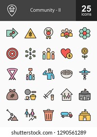 Community Filled Icons