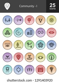 Community Filled Icons