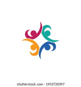 Community, group family and social logo