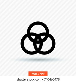 Community group line vector icon