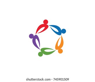 Community Group Logos Stock Vector (Royalty Free) 745901509