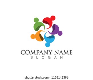 Community group people logos