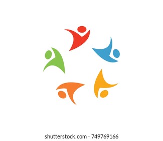 Community group people logos