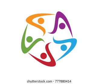 Community group people logos