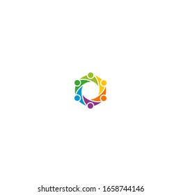 Logo-Vorlage des Community-Hub-Teams