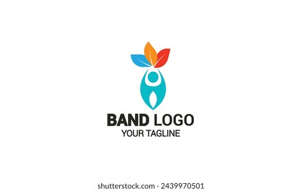 Community human social, unity, together, connection, relation logo design template.
