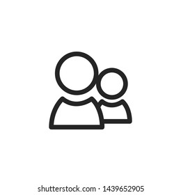 Community Icon Design Illustration Vector