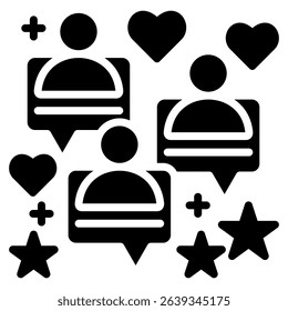 Community Icon Element For Design