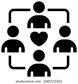 Community-Symbolelement für Design