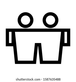 community icon isolated sign symbol vector illustration - high quality black style vector icons
