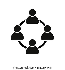 Community icon on white background