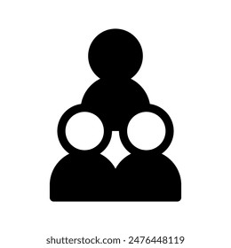 Ilustración de diseño de Vector de iconos comunitarios
