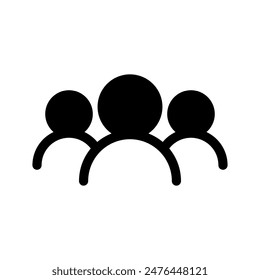 Community Icon Vector Symbol Design Illustration