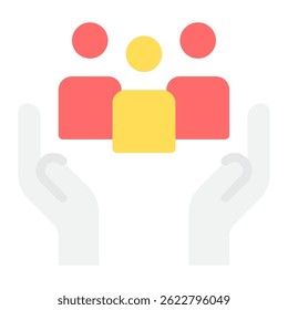 Community icon, for web, app, infographic, etc