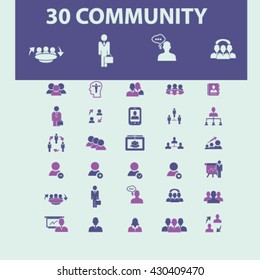community icons
