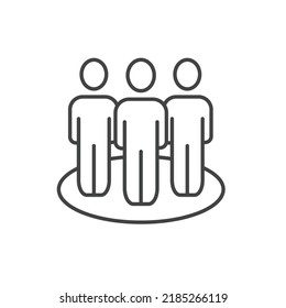 Community icons  symbol vector elements for infographic web