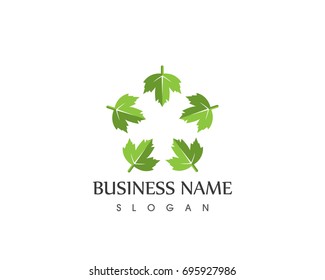 Community Leaf Logo Design