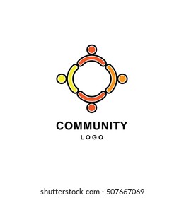 Community Logo Stock Vector (Royalty Free) 507667069