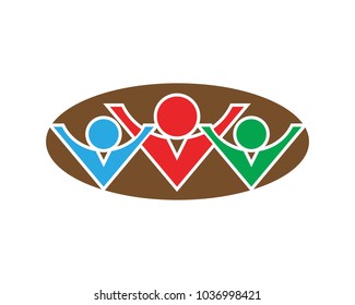 community logo business template vector icon