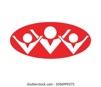 community logo business template vector icon