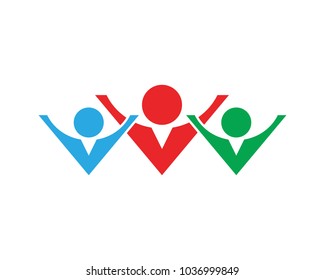 community logo business template vector icon