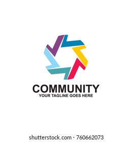 community logo design