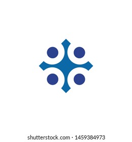 Community logo design inspiration vector template
