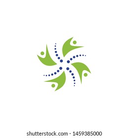 Community logo design inspiration vector template