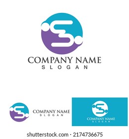 Community Logo Design Template for Teams or Groups.network and social icon design 