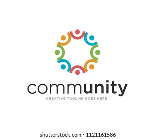 Community Logo Design Template Vector