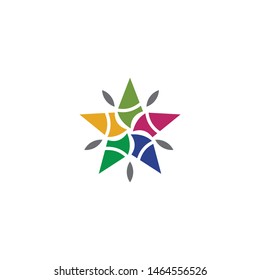 Community logo design vector template