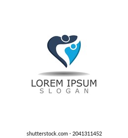Design-Vektorvorlage für Gemeinschaftslogo Teamwork Design Inspiration