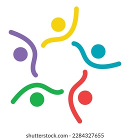 Design-Vorlage für das Gemeinschaftslogo einzeln