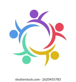 Modelo de design do ícone do logotipo da Comunidade