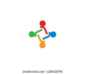 Community logo illustration