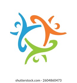 community logo with intertwined legs
