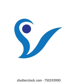 community logo shape icon vector