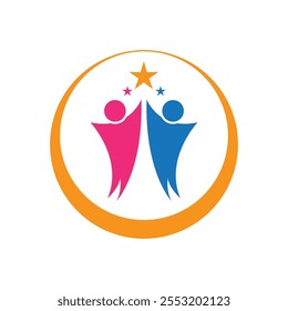 Community Logo Stock Illustrations Icon