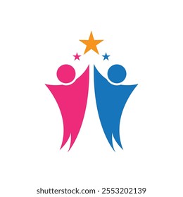 Community Logo Stock Illustrations Icon