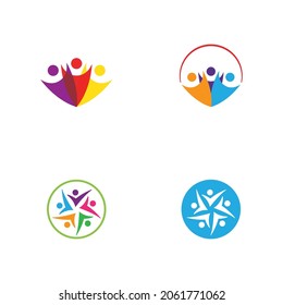 community logo and symbol illustration