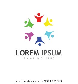 community logo and symbol illustration