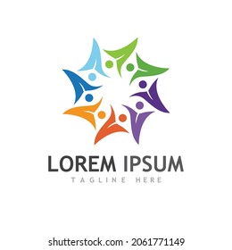 community logo and symbol illustration
