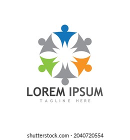 logotipo comunitario e imágenes de símbolo