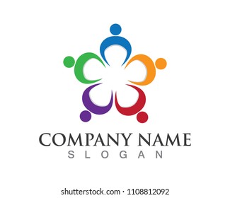 Community logo, Teamwork logo ,Group logo