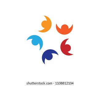 Community logo, Teamwork logo ,Group logo